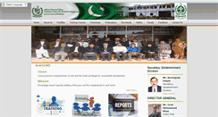 Desktop Screenshot of ncrd.gov.pk