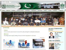 Tablet Screenshot of ncrd.gov.pk
